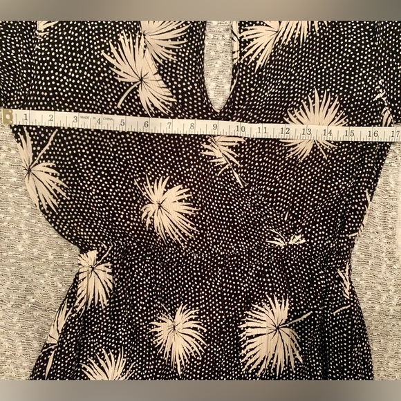 Billabong Black and White Wide Leg Jumpsuit - Picture 5 of 5